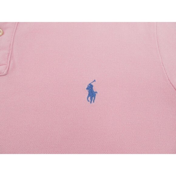 Polo Ralph Lauren Polo Shirt Men’s XL Pink Custom Fit Blue Pony Logo Short Sleev - Picture 10 of 13